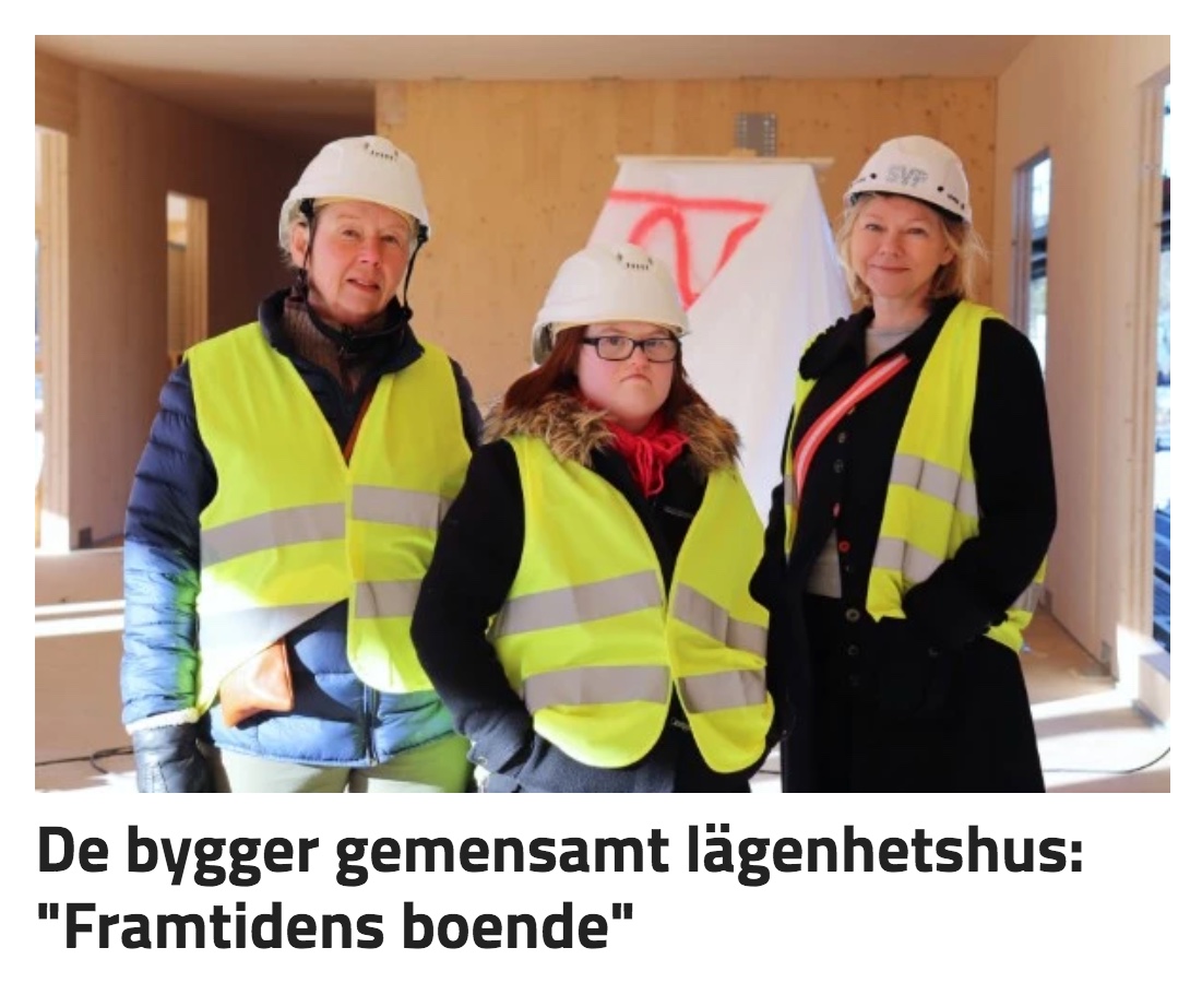 De bygger sitt eget lägenhetshus i Uppsala