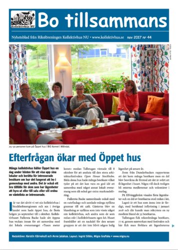 Bo tillsammans november 2017
