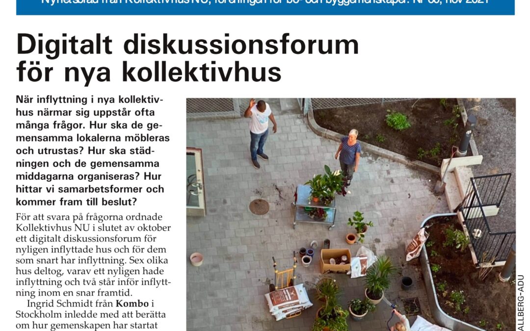 Bo tillsammans november 2021