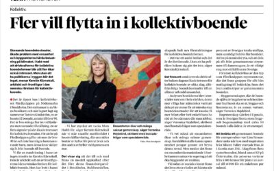 Ökat intresse för kollektivhus!